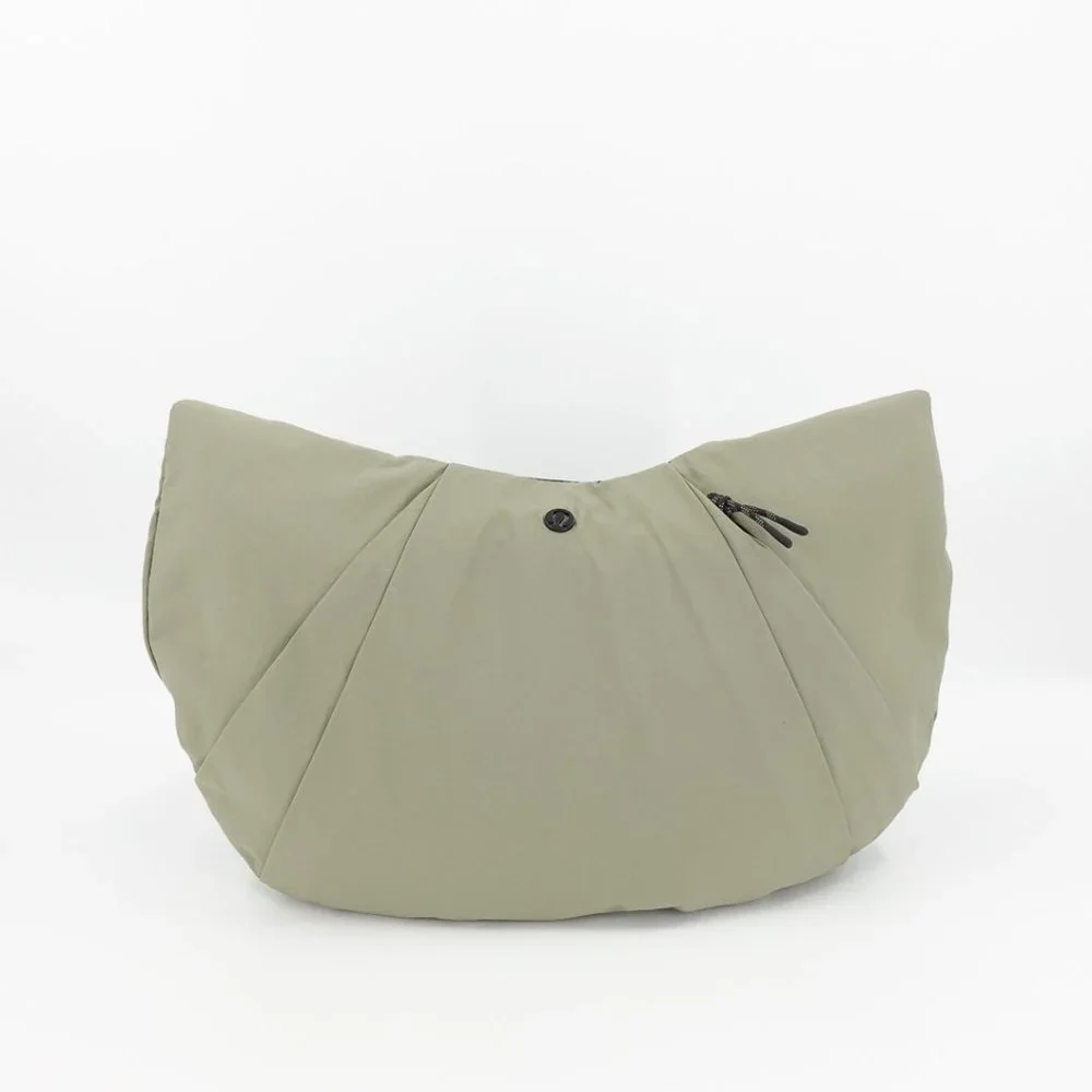 Lululemon Pleated Shoulder Bag 10L Grey Sage - Picture 2 of 12